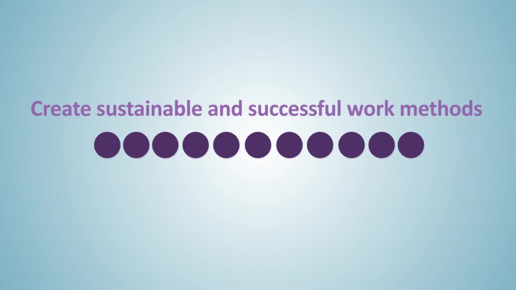 SUMETO Employment - Sustainable and successfull work methods